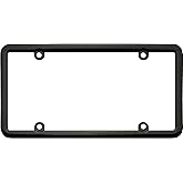Cruiser Accessories 20050 Classic Lite License Plate Frame, Black,1 Frame