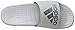 adidas Performance Men's Voloomix M Slide Sandal,Clear Onix Grey/Dark Grey/Clear Onix Grey,8 M US