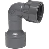 Dura 1" x 1" Manifold System Elbow Slip x Swivel