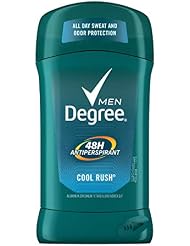 Degree Men Original Protection Antiperspirant Deodorant, Cool Rush, 2.7 oz, 4 count