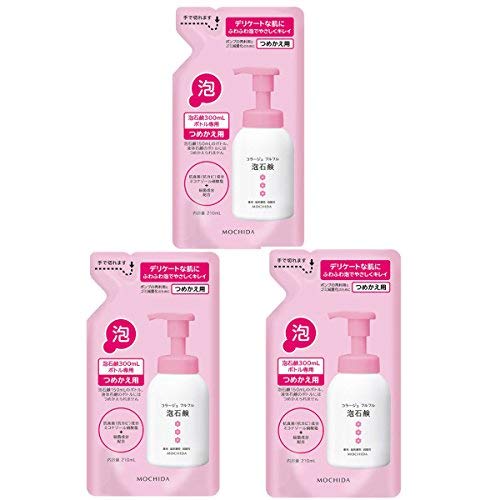 【セット】 持田ヘルスケア コラージュ Collage フルフル泡石鹸 ピンク つめかえ用 210mL 3個セット 【医薬部外品】商品画像