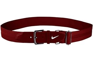 Nike Adult 3.0 Baseball Belt Red | White