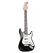 RuiyiF Kids Guitars for Boys Girls Beginners Childs Children 26Inch - Black + White