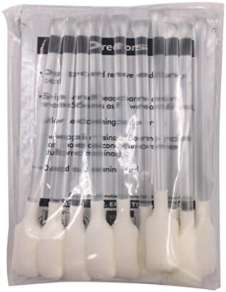 Cleaning Kit for Zebra Printer P100i,10 pcs Printer Engine Cleaning Card and 10 pcs Swabs