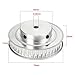 uxcell Aluminum XL 40 Teeth 6.35mm Bore Timing Belt Idler Pulley Flange Synchronous Wheel for 10mm Belt CNC
