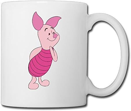 Winnie Pooh Piglet Ceramic Custom Coffee/Tea Mug White 11oz For Funny Gifts