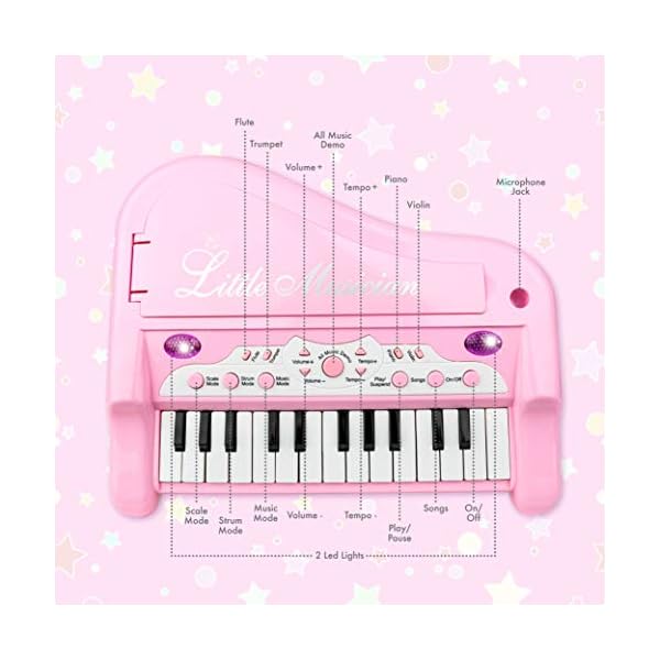 Toyvelt-Toy-Piano-For-Toddler-Girls-Cute-Piano-for-Kids-With-Built-In-Microphone-Music-Modes-Best-Birthday-Gifts-For-2-3-4-5-Year-Old-Girls-Educational-Keyboard-Musical-Instrument-Toys Toyvelt Toy Piano For Toddler Girls Cute Piano for Kids With Built In Microphone & Music Modes Best Birthday Gifts For 2…