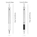 8 Pieces 2.0 mm Mechanical Pencil Set, 4 Pieces Automatic Pencils and 4 Pieces Lead Refills (HB/2B) with Storage Box for Drafting, Sketching, Illustrations, Engineering, Architecture, Writing & School