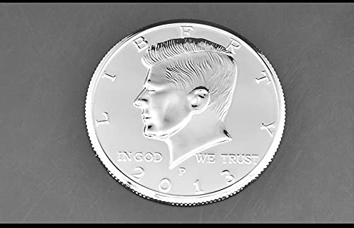 1PC Jumbo Coin 3 inch Half Dollar Magic Tricks Coin Close Up Accessories Illusion Props Gimmick Comedy Appearing/Vanishing Magician Stage Illusion Gimmick Props