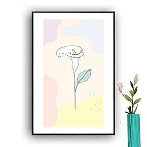 Framed Canvas Wall Art Picasso Poster Print of Woman Canvas Prints Home Artwork Decoration for Living Room,Bedroom - 16x24 inches
