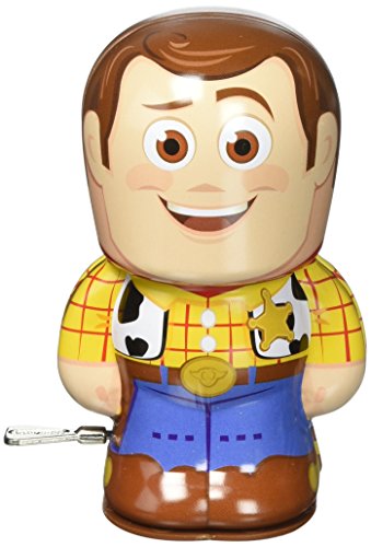 Disney Pixar Toy Story Woody Bebot Tin Wind Up Action Figure