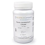 The Science Company, NC-0367, Ferric Ammonium Citrate, 100g