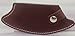 Genuine Leather Ulu Knife Quality Sheath Dark Color - For Inupiat Knife