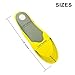 Xfome Style Comfort Orthotic Arch Support Insoles for Sport Shoes and Work Boots Relief for Foot Pain Due to Flat Feet and Plantar Fasciitis(Men)