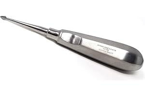 IMED SCIENTIFIC Dental Elevator Bernard Spade CONCAVE Spear Root TIP #ELE0063 Stainless Steel Tooth Extracting Hollow Handle Luxating Instruments