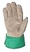 Wells Lamont Kids Work and Garden Gloves with Safety Cuff, Fits Youth Ages 5-8 (952M), Abrasion Resistant, Green