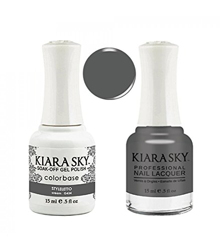 Kiara Sky Matching Gel Polish + Nail Lacquer, Styleletto, .5 fl. oz Kiara Sky Matching Gel Polish + Nail Lacquer, Styleletto, .5 fl. oz
