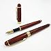 SPHTOEO Vintage Style Red Rosewood Fountain Pen 0.7mm Nib