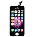 iPhone 5S - Screen Replacement - Black - LCD Premium Complete Repair Kit with Tools - Easy Manuals Videos and Instructions - Screen Protector, New Touch Display Digitizer Assembly