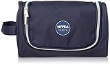 NIVEA Mens Hanging Travel Toiletry Bag Shaving Case Cosmetic Bag