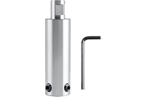 Accusize Industrial Tools 4"/100mm Extension for 3/4" Weldon Shank Annular Cutter, Weldon Adapter, 0519-0100