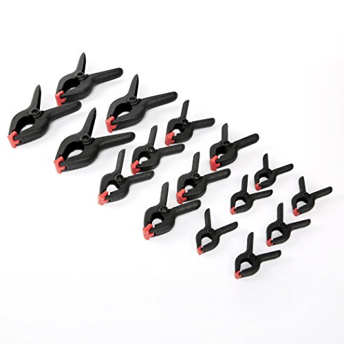WORKPRO W001400A 16-Piece Nylon Spring Clamp Set -6pc 3-3/8