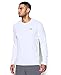 Under Armour Men's Threadborne Siro Long Sleeve T-Shirt, White (100)/Overcast Gray, X-Large