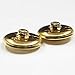 14 Pieces Metal Blazer Button Set - Naval Anchor CREST - for Blazer, Suits, Sport Coat, Uniform, Jacket (Gold 18mm 23mm)