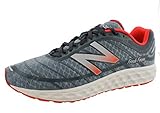 New Balance Men's M980 Boracay Running Shoe, Grey/Red, 10 D US