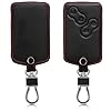 kwmobile autosleutel hoesje compatibel met Renault 4-knops autosleutelkaart (alleen Keyless Go) – Autosleutel behuizing…