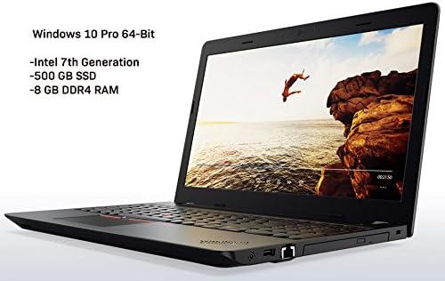 Lenovo ThinkPad E570, Intel i5-7200, 8GB, 500GB SSD, Windows 10 Pro 64