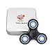 Tian Guan Fidget Spinner Toy, Hand Spinner Toy with Premium Hybrid Ceramic Bearing for Adults and Kids Spin Time 2-3 Minutes (black)