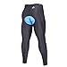 Beroy Mens 3D Gel Padded Bike Pants,Long cycling pants,compression tight