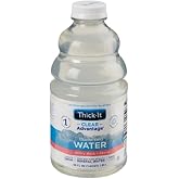 Thick-It AquaCareH2O Thickened Beverage 46 oz. Bottle Unflavored Ready to Use Nectar Consistency, B480-A7044 - Sold by: Pack of One
