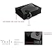 Mini Projector UC46 Portable Multimedia Home Cinema Theater 1200 Lumens LED Projection with USB VGA HDMI SD Card AV WiFi for Party,Home Entertainment,20000 Hours Led Life with Remote
