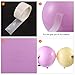 Tatuo Balloon Arch Kit Balloon Garland Decorating Strip Kit 2 Rolls Balloon Tape Strips with 2 Rolls Balloon Glue Points Stickers