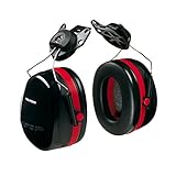 3M H10P3E  Peltor Optime 105 Helmet Attachable Earmuff, Ear Protectors, Hearing Protection, NRR 27 dB