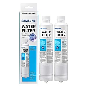 SAMSUNG DA29-00020B-2P HAF-CIN Refrigerator Water Filter, 2 Pack, White, 2 Count