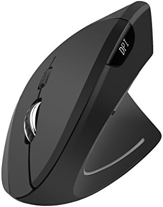 Wireless Vertical Ergonomic USB Optical Vertical Portable Mobile Mouse Optical Mice , for for Windows, Laptop, Computer, Macbook