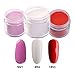 3pcs 28g/Box Multi Colorful Dipping Powder Without Lamp Cure Nails Dip Powder Summer Gel Nail Color Powder Natural Dry (21-53-54)