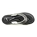 Nike Women's Comfort Thong Black/White Sandal 11 B - Medium