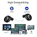Wireless Earbuds, Kissral Bluetooth 5.0 True Wireless Earbuds HD Stereo Sound Easy Pairing Headphones with 500mAh Charging Case - Black