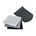 Pocket Square Holder, Men's Suit Handkerchief Keeper, 3.5” x 4.5”, Black, Felt