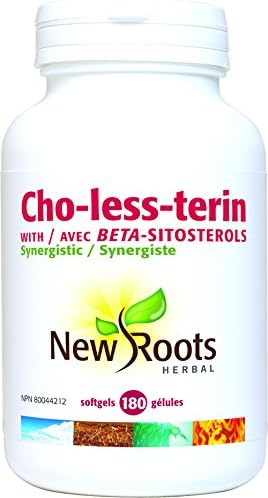 New Roots Cho-Less-Terin with Beta-sitosterols, 180 Softgels