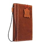 Genuine Vintage full Leather Case for Samsung Galaxy S7 Book Wallet Luxury Cover S Handmade Retro Id s 7 classic pay rfid DavisCase