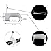 Nail-In Cable Clips (200-Pack) - CelerCable Flat Ethernet Cable Clips 0.3in for Cat 7 Flat Cables (8mm)