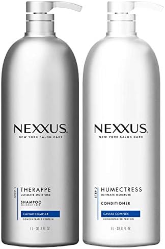 Nexxus Deep Hair Hydration Therappe Caviar Complex 338 Floz And Humectress Caviar Complex Conditioner 338 Floz