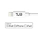 [Apple MFI Certified] 3ft Lightning Cable, 2 Pack, iPhone Charger, Most Toughest and Durable 8pin Charging Cord for iPhone, iPad, iPod (White)