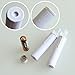 Youngerbaby Set of 10 Warm White Flickering Battery Operated LED Taper Candle with Remote Control for Christmas Decorations/Candelabras/Candle Chandeliers-(0.7''Dia x 4''Height)Batteries Not Included