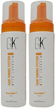 Global Keratin Gk FormHer Mousse 8.5 Oz. Set of 2